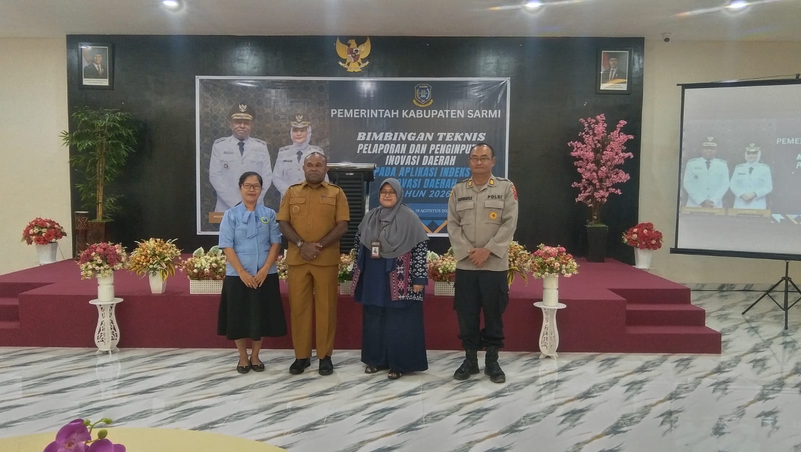 Bupati Sarmi Tidak Ada Alasan bagi OPD untuk Tidak Melaporkan Inovasi Daerah
